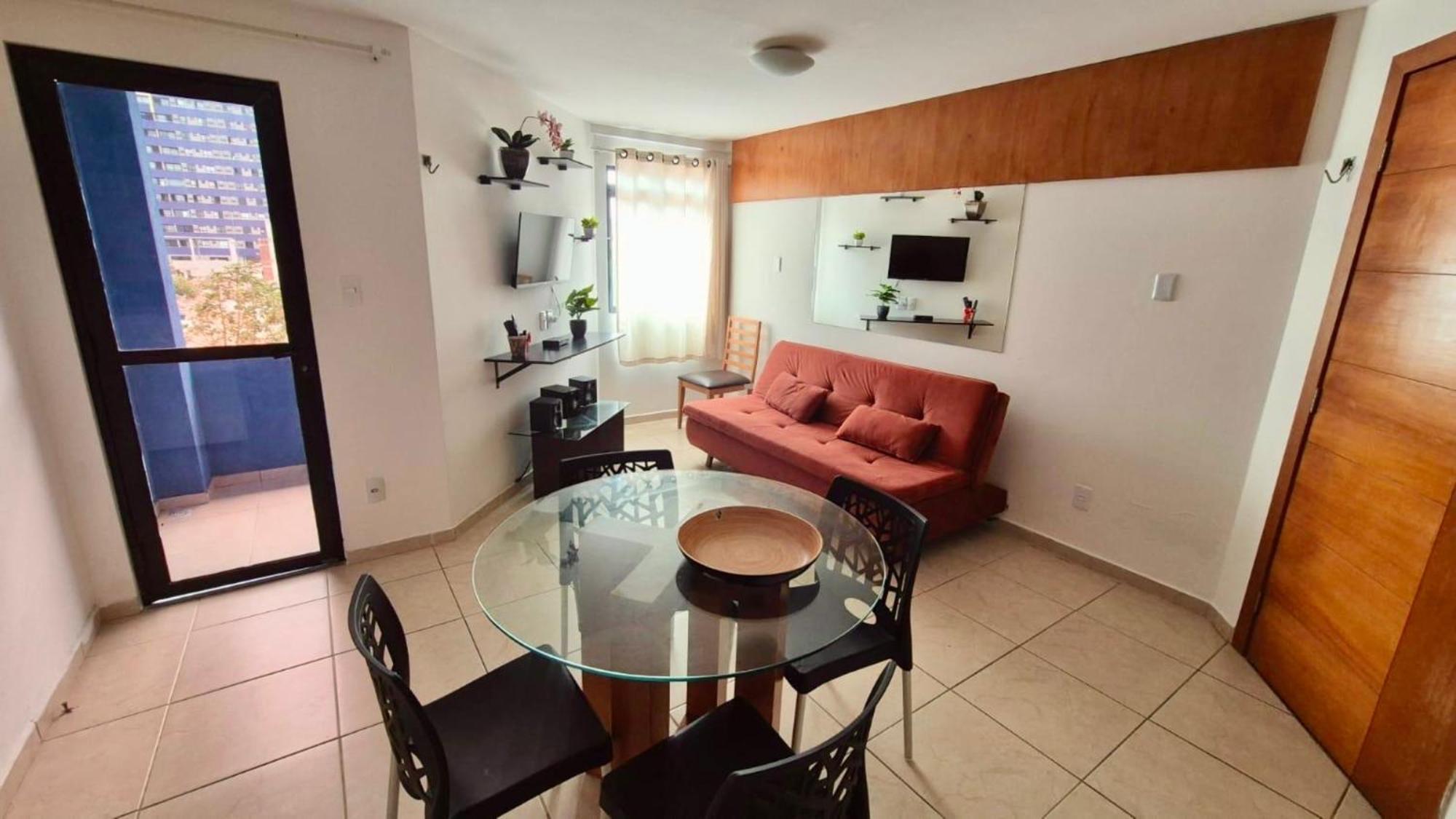 Aconchegantes Flats, 1 E 2 Qtos, Em Ponta Negra Apartamento *